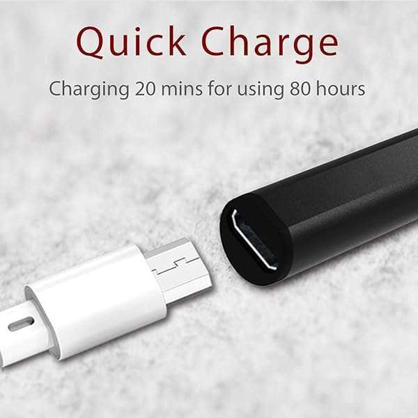 BoxWave "BoxWave Active Stylus Pen for HP Envy x360 15.6" - Ultra Fine Tip Electronic Stylus in Jet Black" - View 8 of 10