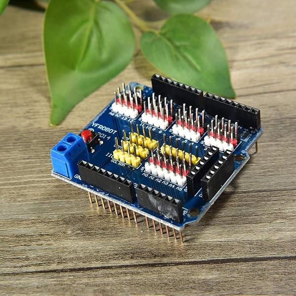 Comimark Comimark 2Pcs V5 Sensor Shield Expansion Board for Arduino UNO R3 V5.0 Electric Module - View 5 of 7