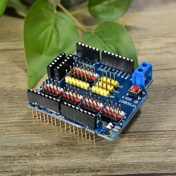 Comimark Comimark 2Pcs V5 Sensor Shield Expansion Board for Arduino UNO R3 V5.0 Electric Module - View 7 of 7