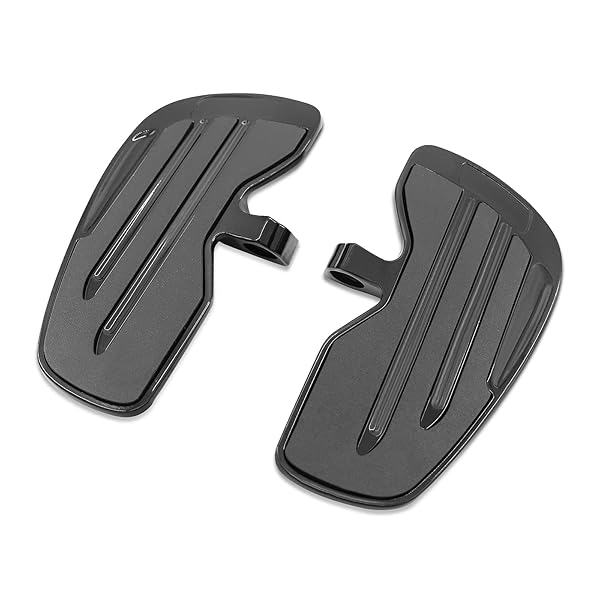 Upgrade Your Ride: GUAIMI Driver Floorboards & Footpegs for Indian Scout Sixty Bobber - Part #2883056-659 in Black