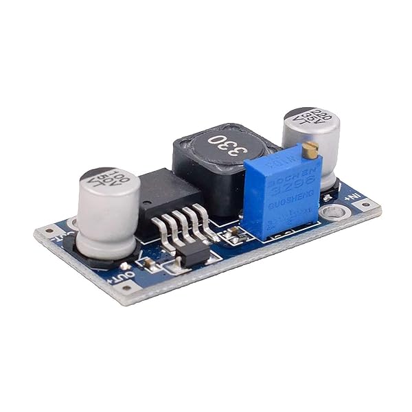 Valefod Valefod XL6009 DC-DC Boost Converter 3.0-30V to 5-35V - Pack of 10 Power Modules for Efficient Voltage Step-Up - View 3 of 8