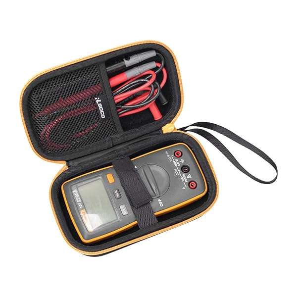 RLSOCO RLSOCO Hard Case for Fluke 101/106/107 Multimeter - Durable Protection & Easy Storage