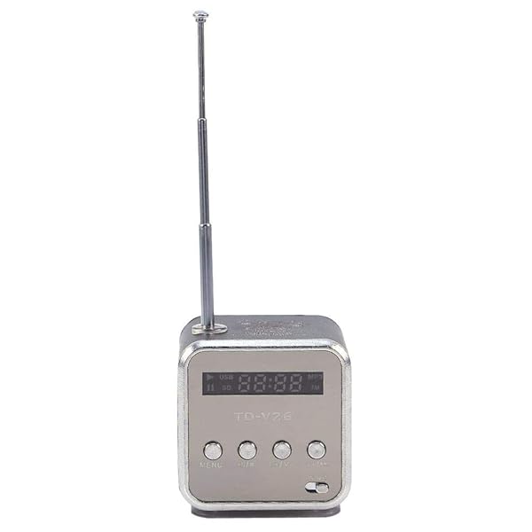 Wytino Portable Mini Speaker Music Player with FM Radio Stereo Support for Card and U Disk Black - View 7 of 10