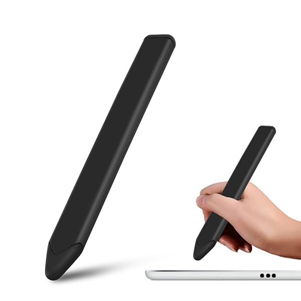 Zerone Universal Touchscreen Pen for Tablets and Smartphones Black Flat Capacitive Replacement Stylus - View 2 of 9