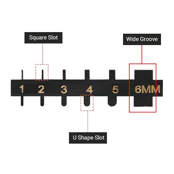 Hztyyier Professional Leather Cutter Sharpener: Beveler & Edger Tool for Precision Leathercraft - View 4 of 8
