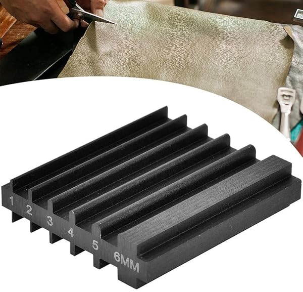 Hztyyier Professional Leather Cutter Sharpener: Beveler & Edger Tool for Precision Leathercraft - View 7 of 8