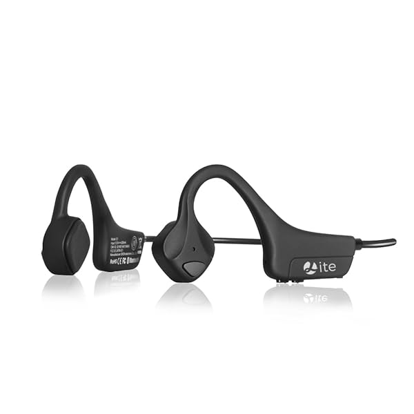 YouthWhisper Lightweight Bone Conduction Headphones: Wireless Open-Ear Sports Earphones for Running & Hiking