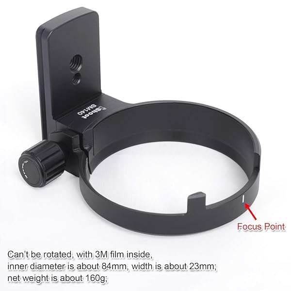 iShoot iShoot Tripod Mount Ring for Sigma 100-400mm Lens - Quick Release Plate Compatible with ARCA-Swiss & Kirk - View 5 of 10