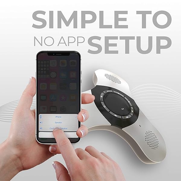 Skywin Skywin Bluetooth Conference Speaker Portable Wireless Microphone for Office Desk Computer Laptop Smart Speakerphone for Home Office - View 3 of 9