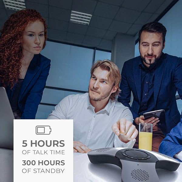 Skywin Skywin Bluetooth Conference Speaker Portable Wireless Microphone for Office Desk Computer Laptop Smart Speakerphone for Home Office - View 7 of 9