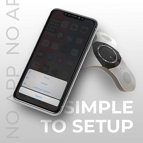 Skywin Skywin Bluetooth Conference Speaker Portable Wireless Microphone for Office Desk Computer Laptop Smart Speakerphone for Home Office - View 9 of 9