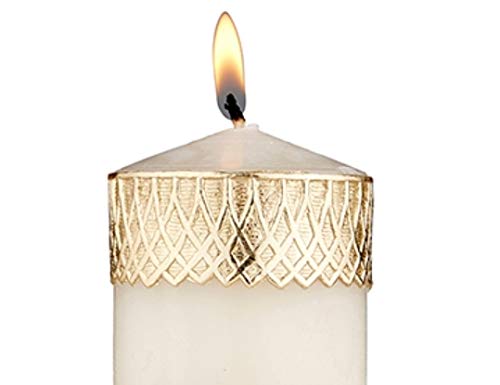 Christian Brands Christian Brands Saint Jude Devotional Wax Pillar Candle 7 3/4 Inch for Faith and Inspiration - View 3 of 5