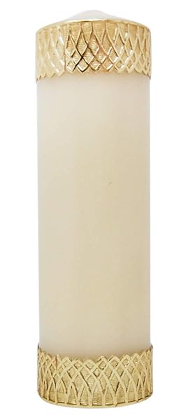Christian Brands Christian Brands Saint Jude Devotional Wax Pillar Candle 7 3/4 Inch for Faith and Inspiration - View 5 of 5