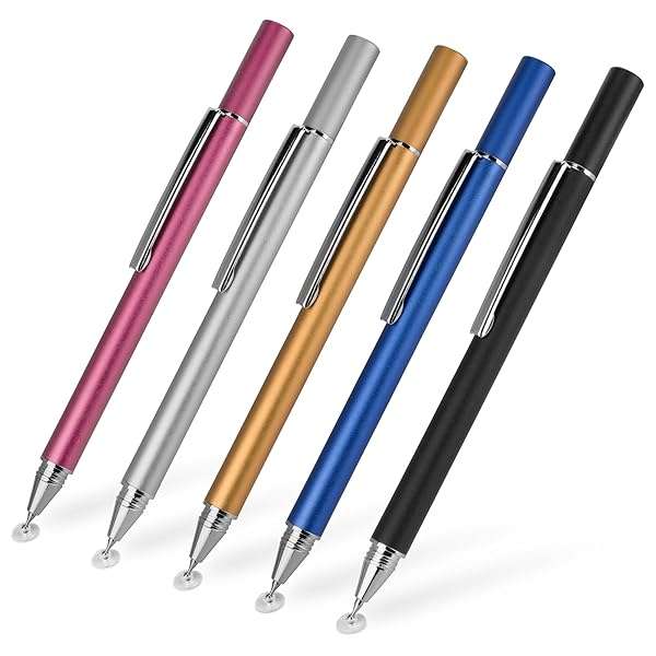 BoxWave "BoxWave FineTouch Stylus Pen for HP Pavilion x360 2-in-1 (11.6") - Precision Capacitive Stylus in Champagne Gold" - View 6 of 6