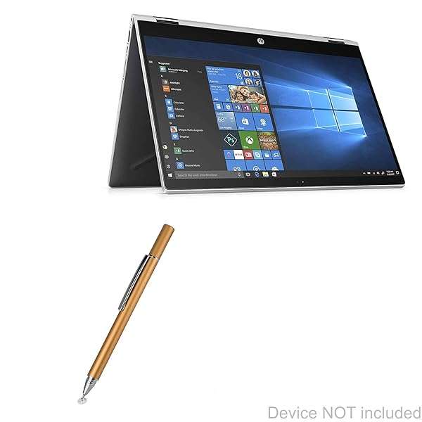 BoxWave "BoxWave FineTouch Stylus Pen for HP Pavilion x360 2-in-1 (11.6") - Precision Capacitive Stylus in Champagne Gold" - View 2 of 6