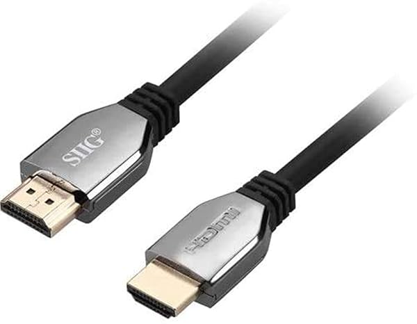 SIIG SIIG HDMI 2.1 Cable 8K Ultra High Speed 48Gbps 3.3ft Triple Shielded for High Performance Video and Audio - View 2 of 4