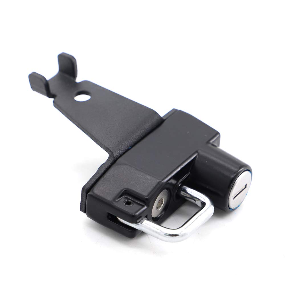 GUAIMI Motorcycle Helmet Lock Anti Theft Security Lock for Z125 Pro 2016 and Newer Black - View 3 of 6