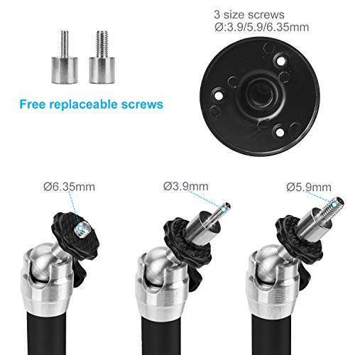 YiePhiot YiePhiot Mini Projector Mount Stand - Compatible with QKK, DR.J, Anker & More (175mm, Black) - View 5 of 8