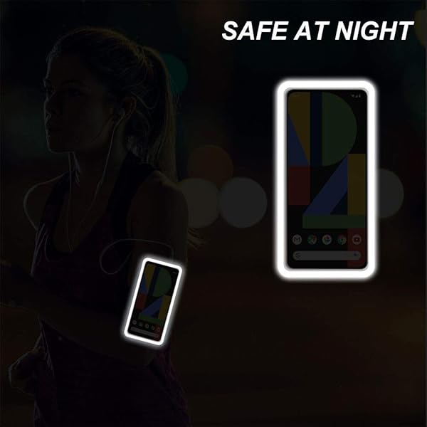 RUNBACH RUNBACH Running Armband for Google Pixel 3XL and 4XL Sweatproof Gym Bag with Touchscreen Key Holder and Card Slot - View 4 of 9