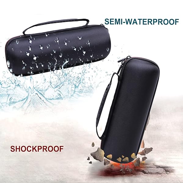 L LTGEM LTGEM EVA Hard Carrying Case for JBL FLIP 6 and FLIP 5 Waterproof Bluetooth Speaker Blue - View 8 of 10