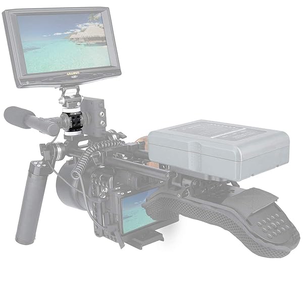 NICEYRIG NICEYRIG 3-Side Cold Shoe Mount 360 Degree Swivel with Triple Anti-Off Shoe Adapters, 1/4 Threads for Microphone, Flash Light, Monitor Mount Camera Phone Vlog Vlogging - 328 - View 4 of 10