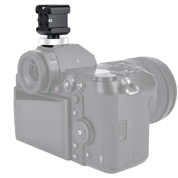 NICEYRIG NICEYRIG 3-Side Cold Shoe Mount 360 Degree Swivel with Triple Anti-Off Shoe Adapters, 1/4 Threads for Microphone, Flash Light, Monitor Mount Camera Phone Vlog Vlogging - 328 - View 10 of 10