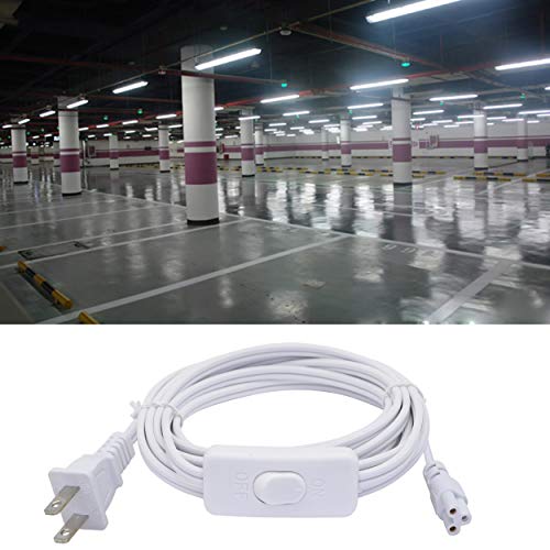 SinLoon SinLoon UL-LP Certified 18AWG T5 T8 LED Wire Connector Power Cord with On Off Switch US Plug for LED Tube Integrated Extension Cable 4 Pack 9.8FT - View 8 of 8