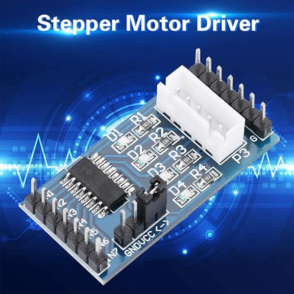 YWBL-WH 5 Pcs ULN2003 Stepper Motor Driver Board Module for 28BYJ-48 (5-12V) - High Performance & Easy Setup - View 5 of 11