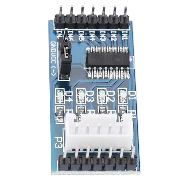 YWBL-WH 5 Pcs ULN2003 Stepper Motor Driver Board Module for 28BYJ-48 (5-12V) - High Performance & Easy Setup - View 10 of 11
