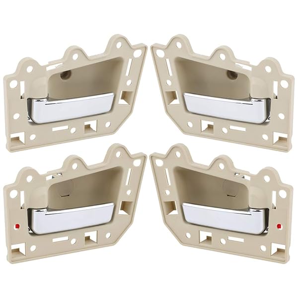 SCITOO SCITOO Interior Door Handles Replacement for 2005-2011 Jeep Grand Cherokee Beige 4pcs Left Right Side