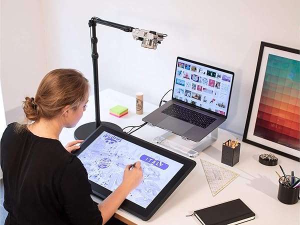 Elgato Elgato Master Mount L: Premium Desk Clamp for Cameras, Lights & Mics - Extendable to 125cm for Streaming & Videoconferencing - View 4 of 11