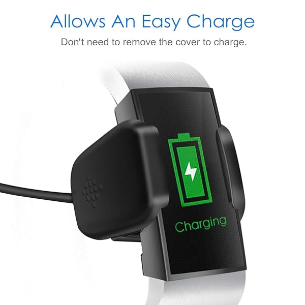 FINTIE Fintie Screen Protector for Fitbit Charge 4 3 3SE Soft Slim TPU Case Cover Full-Around Bumper Shell Pack of 3 - View 7 of 11