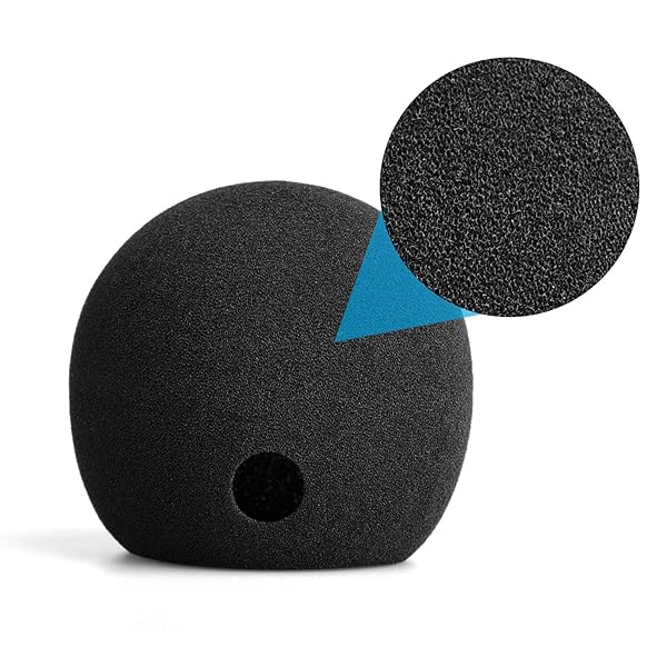 ChromLives Chromlives Mic Foam Cover for Blue Snowball Ice Pop Filter Windscreen Compatible Accessory - View 2 of 7
