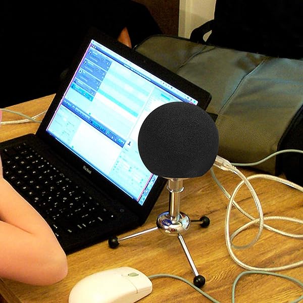 ChromLives Chromlives Mic Foam Cover for Blue Snowball Ice Pop Filter Windscreen Compatible Accessory - View 6 of 7