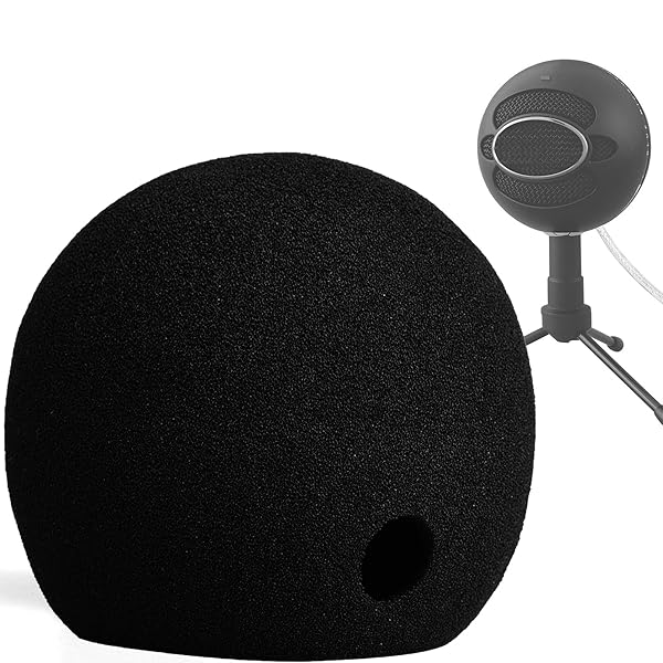 ChromLives Chromlives Mic Foam Cover for Blue Snowball Ice Pop Filter Windscreen Compatible Accessory