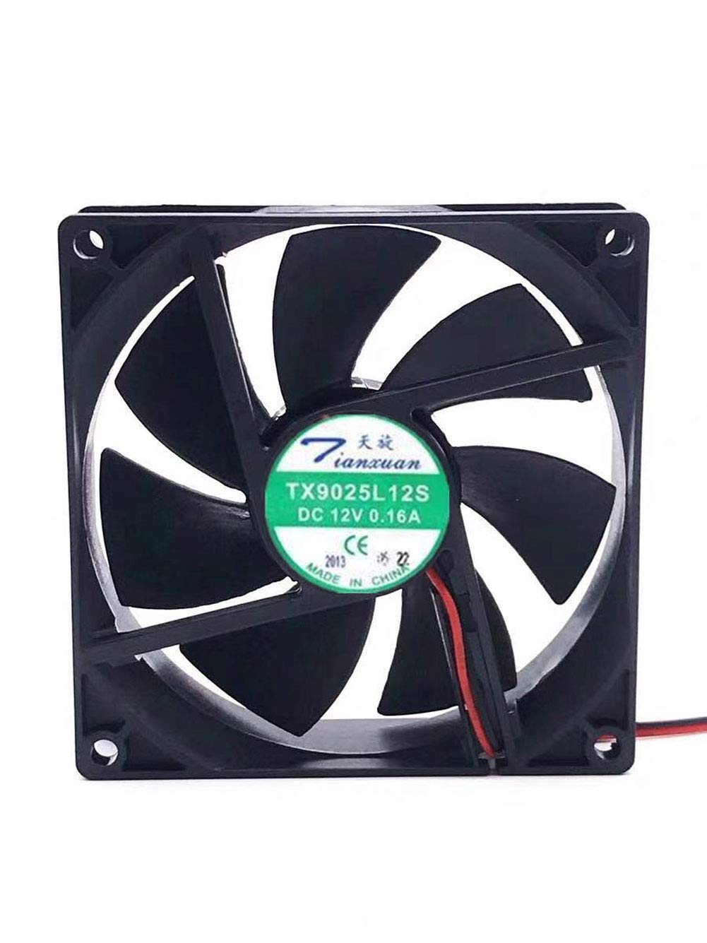OHMITCL TX9025L12S 9cm 90mm DC 12V 0.16A Axial Computer Case Cooling Fan for Efficient Heat Dissipation