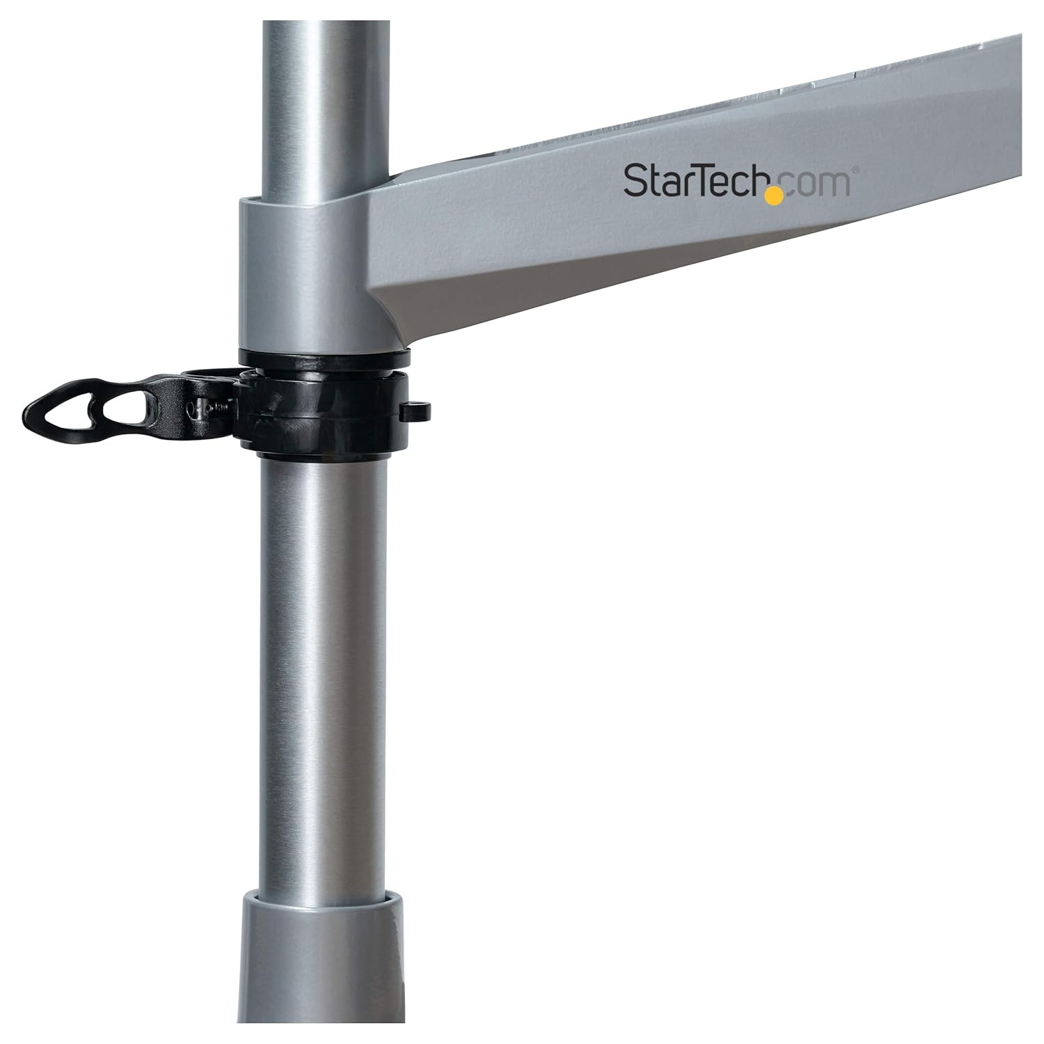 StarTech.com StarTech Desk Mount Monitor Arm for VESA Apple iMac Thunderbolt Display up to 49 inches Height Adjustable Single Desktop Pole Mount Clamp Grommet TAA - View 6 of 7