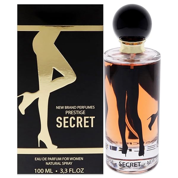 New Brand Discover New Brand EDP Secret Perfume for Women - 100ml Spray, 3.30 Fl Oz | Long-Lasting Fragrance