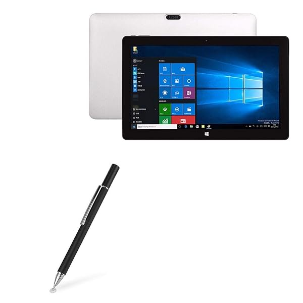 BoxWave Jumper EZpad 6 M6 Stylus Pen BoxWave FineTouch Super Precise Jet Black Capacitive Stylus for Jumper EZpad 6 M6