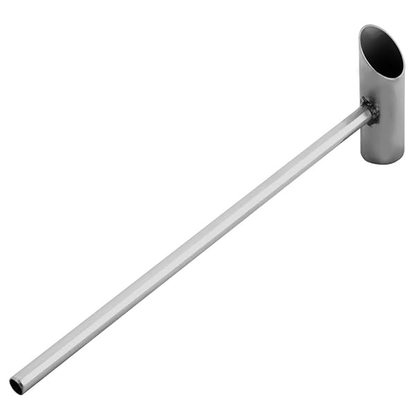 Wendry 29cm Stainless Steel Machine Spoon for Cotton Candy - Durable Sugar Spoon Spare Part