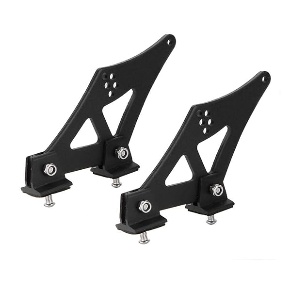 "Aramox 5" Universal CNC Aluminum Spoiler Mount Brackets for Racing Tail Wings - Durable & Lightweight"
