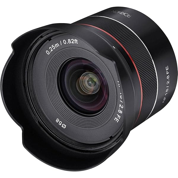 Rokinon Rokinon AF 18mm F2.8 Lens for Sony E: Compact, Fast Auto Focus for Stunning Full Frame Photography - View 8 of 8