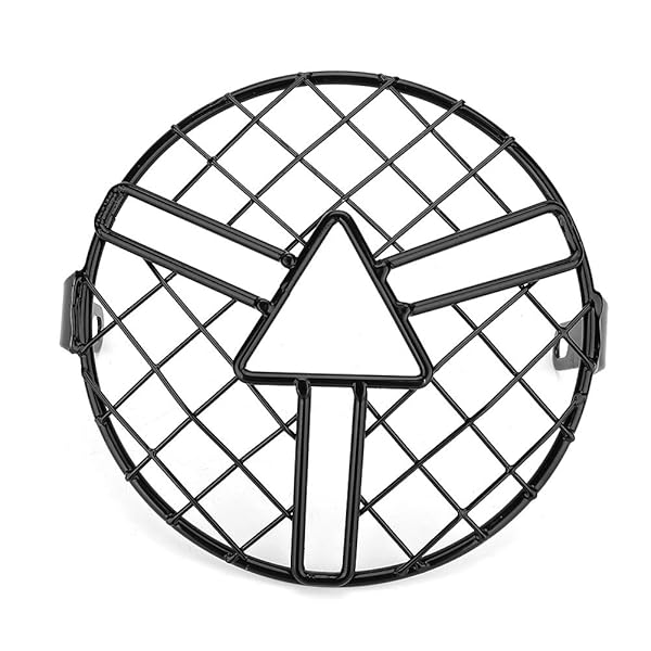 Aramox Motorcycle Headlight Grille Cover for CG125 & GN125 - Durable Headlamp Protector