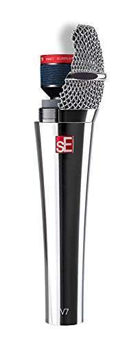 SE ELECTRONICS SE Electronics V7 Studio Grade Handheld Microphone - Supercardioid Chrome for Superior Sound - View 4 of 8