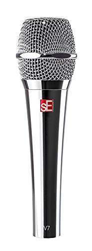 SE ELECTRONICS SE Electronics V7 Studio Grade Handheld Microphone - Supercardioid Chrome for Superior Sound - View 3 of 8