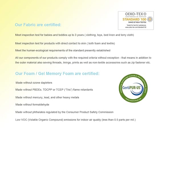 DLIGHT BD DLIGHT BD Ultra Slim 2.7 Inch Gel Infused Memory Foam Pillow for Stomach and Back Sleepers Thin and Flat Design - View 5 of 7