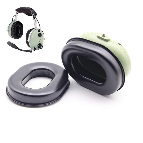 Saidbuds Gel Ear Seals Ear Pads for David Clark H10 Series ATH-50x Rugged Faro ASA Telex 25xt Pilot Aviation Headsets - View 5 of 6