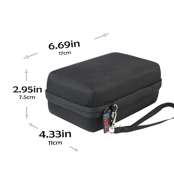 khanka Khanka Hard Travel Case for DJI OSMO Mobile 3 OM 4 Lightweight Portable Gimbal Stabilizer Black - View 7 of 9