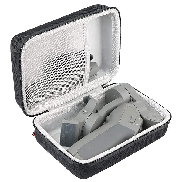 khanka Khanka Hard Travel Case for DJI OSMO Mobile 3 OM 4 Lightweight Portable Gimbal Stabilizer Black - View 2 of 9
