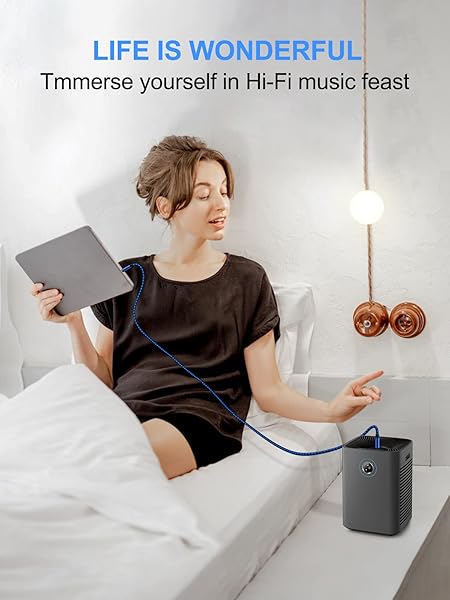 NC XQIN NC XQIN 30ft Aux Cord - Nylon Braided 3.5mm Audio Cable for Car, Headphones, Speakers & More - View 9 of 9